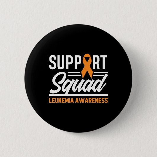 Leukemie steunplein leukemie kanker Awa Ronde Button 5,7 Cm (Voorkant)