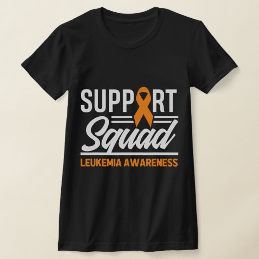 Leukemie steunplein leukemie kanker Awa T-shirt (Laagn)