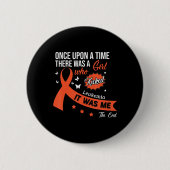 Leukemie Strijd tegen kanker 1 Ronde Button 5,7 Cm (Voorkant)