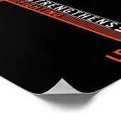 Leukemie Strijd tegen kanker Koolstof 7 Poster (Hoek)