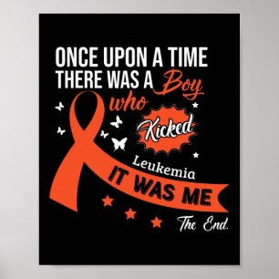 Leukemie Strijd tegen Kanker Lint 11 Poster