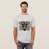 Leukemie Survivor Mannen Heraldry T-shirt (Voorkant volledig)