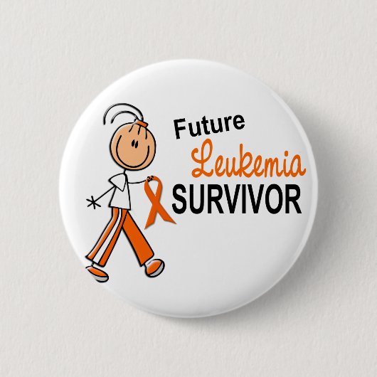 Leukemie Toekomstige overlevingskans SFT Ronde Button 5,7 Cm (Voorkant)