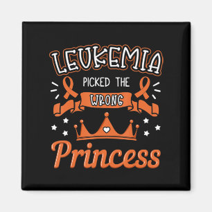 Leukemie trok de verkeerde prinses kanker Awarenes Magneet