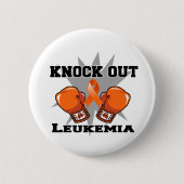 Leukemie uitnemen ronde button 5,7 cm (Voorkant)