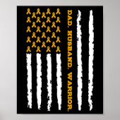 Leukemie voor mannen Bewustzijn bij kanker Poster (Voorkant)