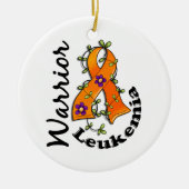 Leukemie Warrior 15 Keramisch Ornament (Voorkant)