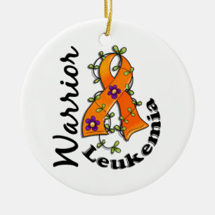 Leukemie Warrior 15 Keramisch Ornament