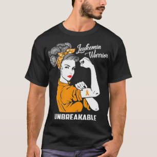 Leukemie Warrior niet breekbaar T-shirt