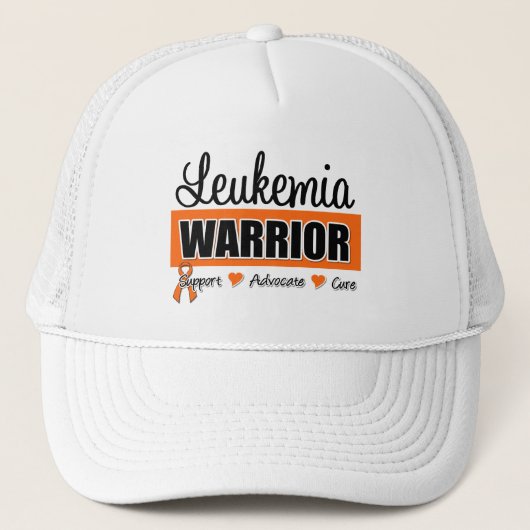 Leukemie Warrior Trucker Pet (Voorkant)