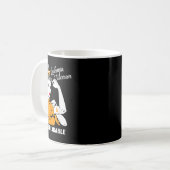 Leukemie Warrior Unbreekable Awareness Gift Koffiemok (Voorkant links)