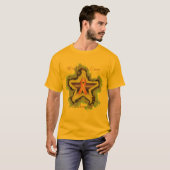 Leukemie Wish Star Mannen Stropdas T-shirt (Voorkant volledig)
