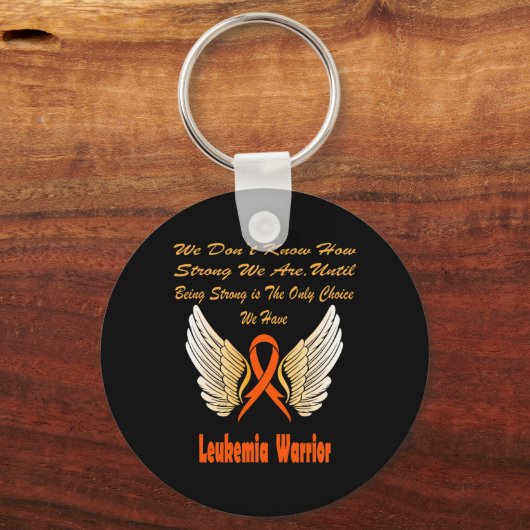 Leukemiebewustzijn 2 sleutelhanger (Voorkant)