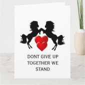 Leukemiebewustzijn Geef mama niet op Kaart (Voorkant)