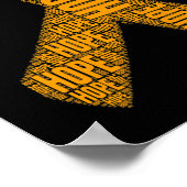 Leukemiebewustzijn Hoop Leukemiebewustzijn Poster (Hoek)