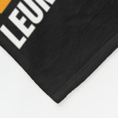 Leukemiebewustzijn Maand Ik Draag Rode Bloedkanker Fleece Deken (Hoek)
