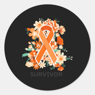 Leukemiebewustzijnsproducten Bloedkanker Leukemie Ronde Sticker