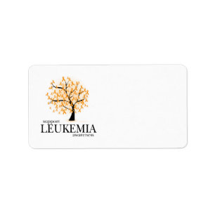 Leukemieboom Etiket