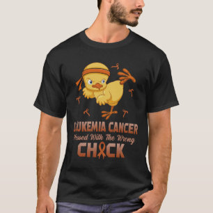 Leukemiekanker met de verkeerde griep t-shirt