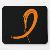 Leukemiekemie's Oranje lint A4 Muismat (Voorkant)