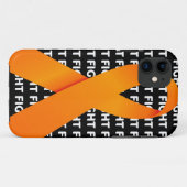 Leukemielint Case-Mate iPhone Case (Achterkant (horizontaal))