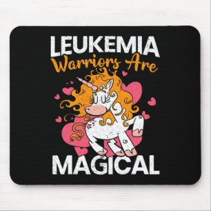 Leukemiepatiënten zijn Magische Unicorn Leukemie A Muismat
