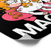 Leukemiepatiënten zijn Magische Unicorn Leukemie A Poster (Hoek)