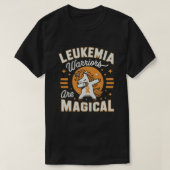 Leukemiepatiënten zijn Magische Unicorn Leukemie A T-shirt (Design voorkant)
