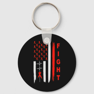 Leukemiewaarneming shirt sleutelhanger