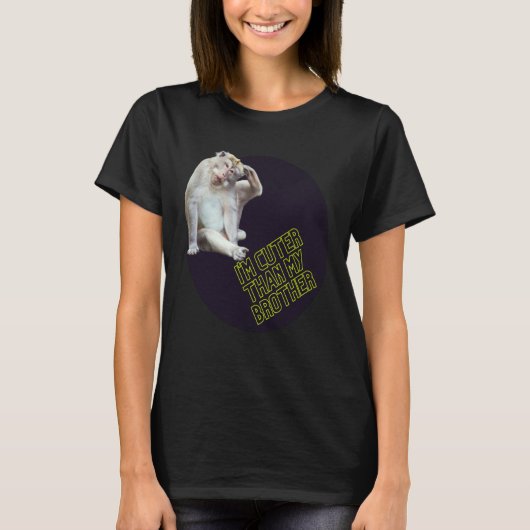 Leuker dan mijn broer t-shirt (Voorkant)