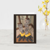 Leuker dan Sokken op een kip Kaart (Gele Bloem)