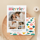 Leuker met meer Kerst zwangerschapsaankondiging Feestdagenkaart