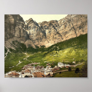 Leukerbad, Valais, Alpen, Zwitserland  Ph Poster