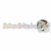 Leukeuitdrukking3 Sticker (Voorkant)