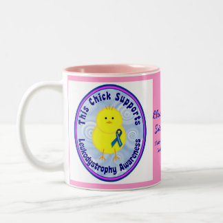 Leukodystrofie Bewustheid Koffie Mok Roze