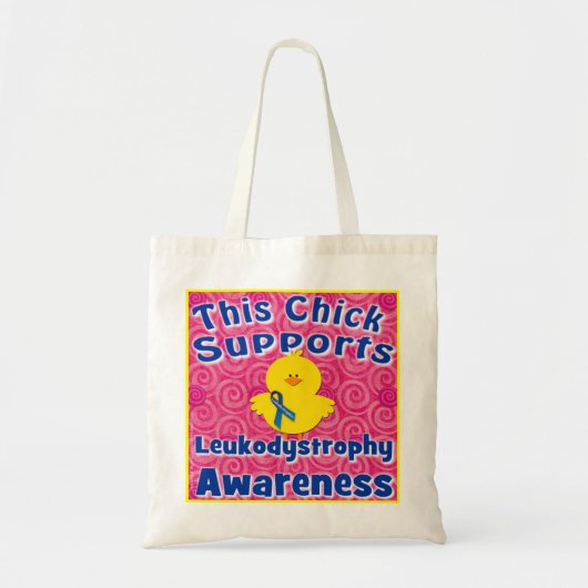 Leukodystrofie Bewustzijnskuiken Tote Bag (Voorkant)