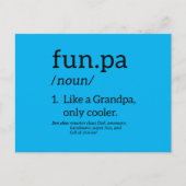 Leukpa Als Een Opa Maar Dan Cooler Briefkaart (Voorkant)
