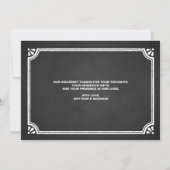 Leukste bedankt | Bedankkaart bruiloft (Achterkant)