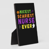 Leukste engste verpleegster ooit grappige Hallowee Fotoplaat (Zijkant)