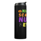 Leukste engste verpleegster ooit grappige Hallowee Thermosbeker (Gedraaid links)