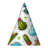 Leukste Happy Dinosaurs Design verjaardagsfeestje Feesthoedjes (Links)