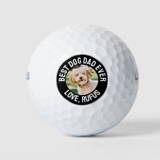 Leukste hond vader ooit foto golfballen (Voorkant)