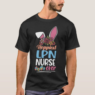 Leukste Hoppiest LPN Verpleegster Ever Bunny Ear R T-shirt