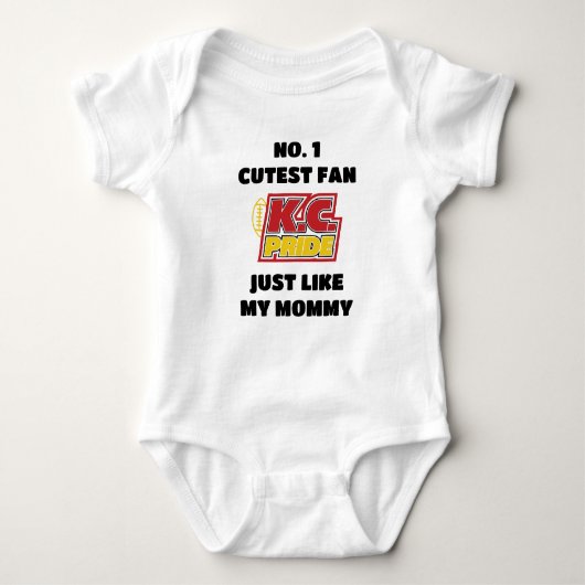 Leukste Kansas City Football Fan Romper (Voorkant)