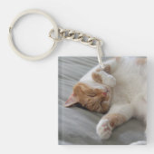 Leukste katten slapen Sleutelhanger (Voorkant)