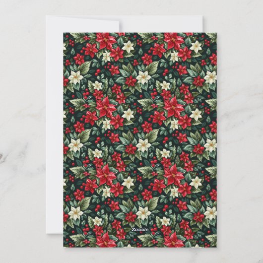 Leukste kerstfoto feestdagenkaart (Achterkant)