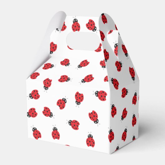 Leukste kleine lieveheersbeestje kinderen verjaard bedankdoosjes (Achterkant)