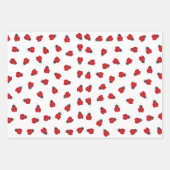 Leukste kleine lieveheersbeestje kinderen verjaard inpakpapier vel (Voorkant 2)