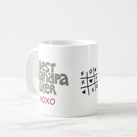 Leukste opa ooit koffie Mok (Voorkant links)