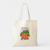 leukste pompoen in de lap tote bag (Achterkant)